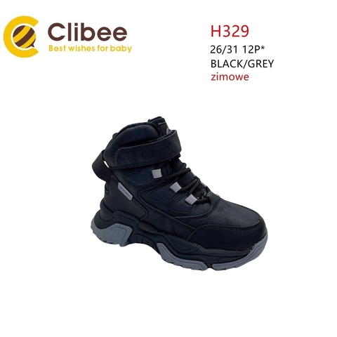 Clibee (зима) H329 Black/Grey 26-31