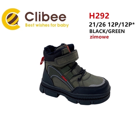 Clibee (зима) H292 Black/Green 21-26