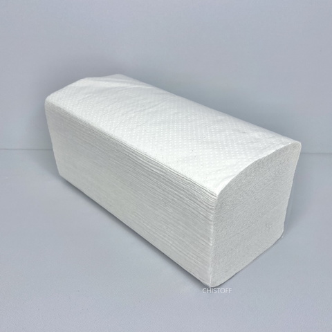 Полотенце бумажное макулатурное Papero Эко V сложения 2сл. 210х220 мм (160 л.) (ERN001)