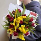 Photo of Bright bouquet «Fragrant tulips»