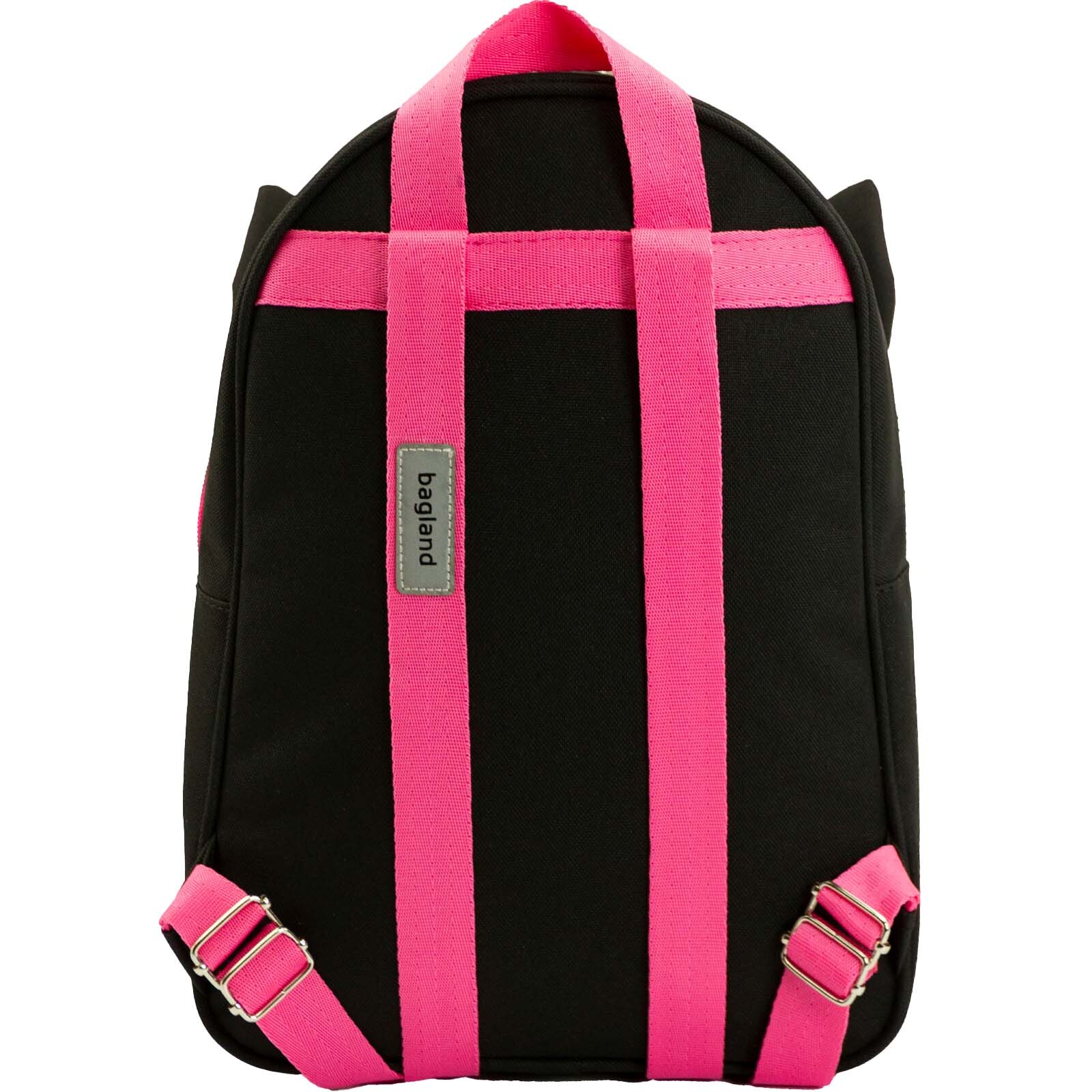 Рюкзак Bagland Cute 10 л. чорний/рожевий (0080666)
