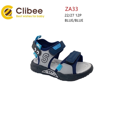 Clibee ZA33 Black/Blue 22-27