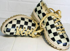 Женские туфли со шнурками Goby TMK6506