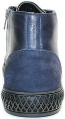 Турецкие мужские ботинки кожаные Luciano Bellini BC2802 L Blue.