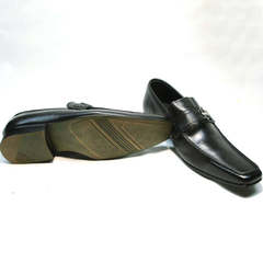 Мужские классические туфли без шнурков Mariner 4901 Black.