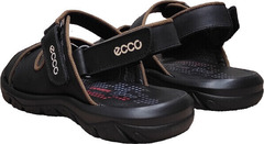 Кожаные сандалии для мужчин Ecco 814-7-1 All Black.