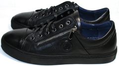 Молодежные туфли мужские Ікос 1528-1 Black