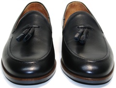 Туфли мужские кожаные Ikoc BlacK-1