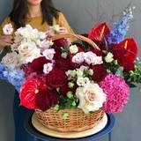 Photo of Flowers in the basket «Smile beloved»