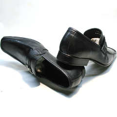 Модные мужские туфли под джинсы Mariner 4901 Black.