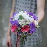 Photo of Bouquet compliment with Latyrus and lavender