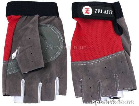 Перчатки велосипедные детские (Zelart) с полной защитой ладони и кисти без пальцев