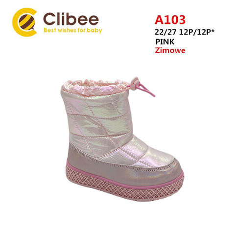 Clibee (зима) A103 Pink 22-27