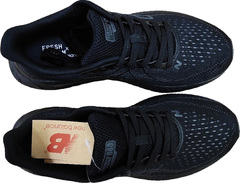 Черные тканевые кроссовки нью беланс мужские New Balance Fresh Foam 860 Black.