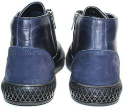 Мужские теплые ботинки демисезонные Luciano Bellini BC2802 L Blue.