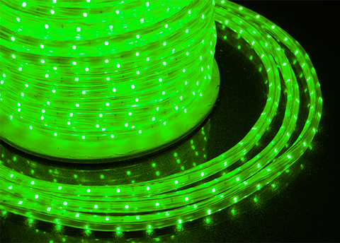 Лента LED лед дюралайт светодиодная зеленый