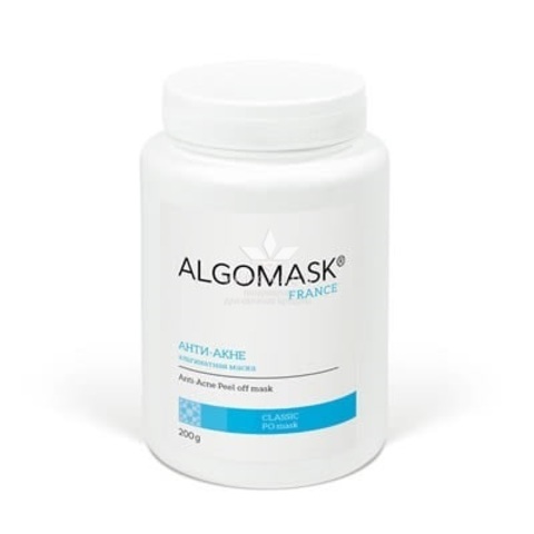 Альгінатна маска для обличчя анти акне anti-acne peel off mask algomask