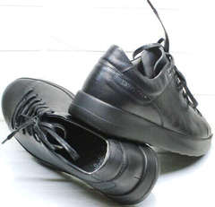 Демисезонные кеды кроссовки для повседневной носки мужские Ikoc 1725-1 Black.