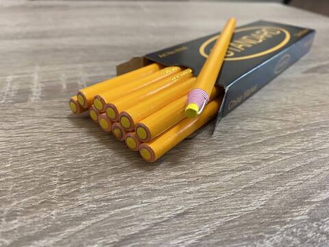 Олівець для крою STANDART жовтий | Soliy.com.ua