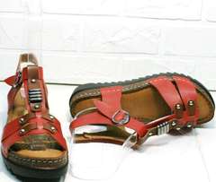 Красивые сандали женские натуральная кожа Rifellini Rovigo 375-1161 Rad.