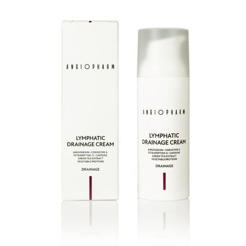 ANGIOPHARM ЛИМФОДРЕНАЖНЫЙ КРЕМ ДЛЯ ЛИЦА, 50 мл | LYMPHATIC DRAINAGE СREAM