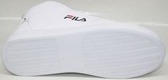 Кроссовки ботинки белые женские Fila TO5-21WB