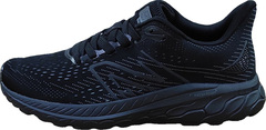 Черные текстильные кроссовки с черной подошвой мужские New Balance Fresh Foam 860 Black.