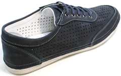 Мужские кроссовки на каждый день Vitto Men Shoes 3560 Navy Blue.
