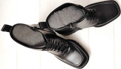 Весенние ботинки женские натуральная кожа Marani Magli 1227-021 Black.
