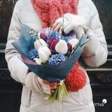 Photo of Spring bouquet with hyacinths