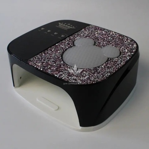 Лампа для маникюра с аккумулятором LED+UV Master Professional SUN S80, 168 Вт, черная