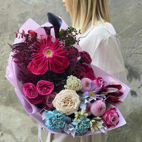 Bouquet «Wonderful Catherine», A series of bouquets for the Day of the Angel - Catherine 2020