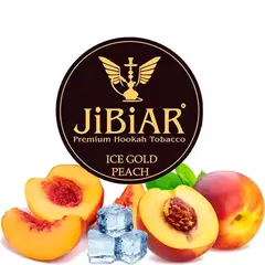 Тютюн Jibiar Ice Gold Peach (Джибіар Крижаний Персик) 100g (термін придатності закінчився)