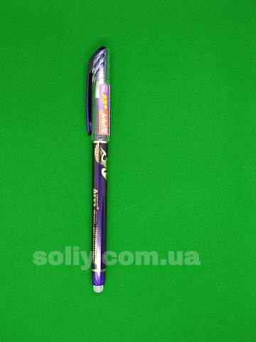 Ручка гелевая исчезающая GP-3176 фиолетовая | Soliy.com.ua
