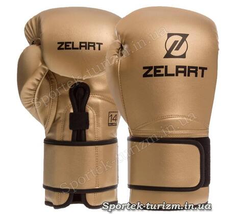 Боксерские перчатки на липучке ZELART (BO-1391)