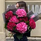 Photo of Bouquet of 7 hydrangeas «Barbie»