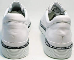 Белые туфли кроссовки женские летние Evromoda 215.314 All White.