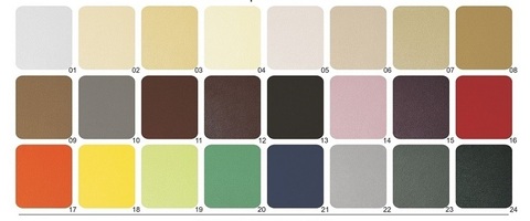 Палітра екошкіри VR