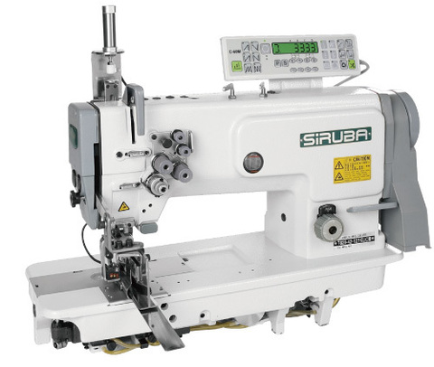 Автоматическая двухигольная прямострочная швейная машина для выполнения кармана T828-42-127KL/C | Soliy.com.ua