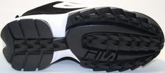 Женские кроссовки Fila Disruptor 2 черные  black/white black