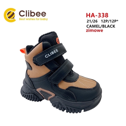 Clibee (зима) HA338 Camel/Black 21-26