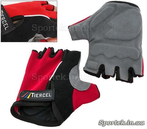 Велоперчатки Tiercel без пальцев размеры S - XL