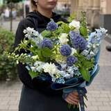 Photo of Bouquet in blue colors «Pacific Ocean»