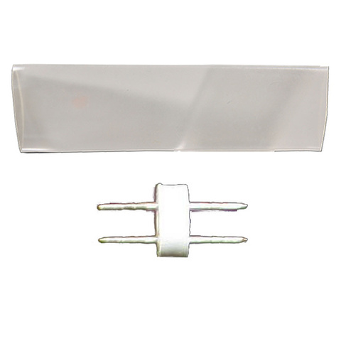 соединительный штырь и термоусадочная трубка для шланга LEDдюралайт пвх прозрачный круглый светодиодный
