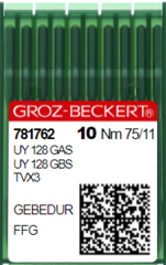 Фото: Голка швейна промислова для розпошивальних машин Groz Beckert UY128 GAS,TV*3 №60 FFG/SES GEBEDUR
