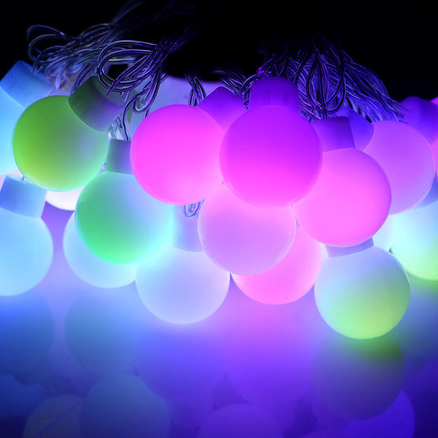 LED шары большие светодиодная гирлянда