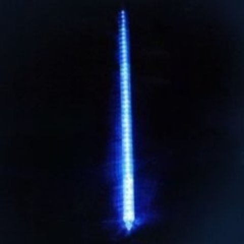 Гирлянда сосулька 1 метр LED тающая сосулька стекающая капля