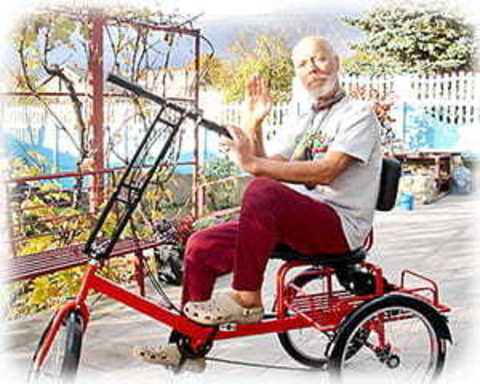 Трехколесные велосипеды для пожилых людей