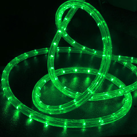 Зеленый дюралайт светодиодный шланг 10 метров готовый набор led