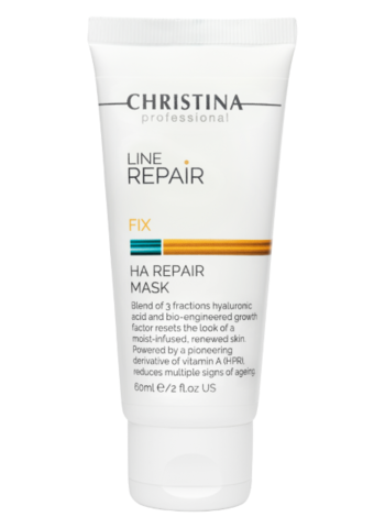 Сhristina Обновляющая маска с ретинолом, 60 мл | Line Repair Fix HA Repair Mask